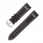 Laco Curea Laco Pilot Strap - negru - 20 mm - XL - Prodloužená délka - 18 mm + 5 ani garanție și cadou GRATUIT (P81789)
