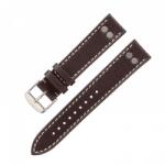 Laco Curea Laco Pilot Strap - maro închis - 20 mm - L - Standardní délka (doporučujeme) - 18 mm + 5 ani garanție și cadou GRATUIT