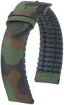 Hirsch Curea Hirsch John - verde - 20 mm - L - Standardní délka (doporučujeme) - 18 mm - Negru + 5 ani garanție și cadou GRATUIT (P76974)
