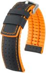 Hirsch Curea Hirsch Robby - portocaliu - 22 mm - L - Standardní délka - 20 mm - Argint + 5 ani garanție și cadou GRATUIT