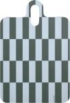 Muurla Tocător și platou de servire Checks & Stripes 21 x 31 cm, verde-violet (2340-2131-03) Tocator