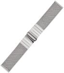 Laco Brățară din mesh de oțel Laco - 18 mm - L - Lungime standard - 18 mm - Argint