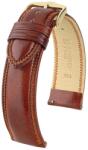 Hirsch Curea Hirsch Ascot - maro auriu - 20 mm - L - Standardní délka - 18 mm - De aur + 5 ani garanție și cadou GRATUIT