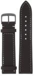 Junkers Curea din piele Junkers 22 mm - maro/cataramă gri + 5 ani garanție și cadou GRATUIT