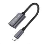Dudao Adaptor DUDAO L15T cu mufă USB - Type-C, OTG, GRI ÎNCHIS (GP-193547)