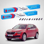 TeamCar Ștergătoare Skoda Kamiq NW4 2019-prezent | Set Față Flat - TeamCar® (TC-KAMIQ-NW4-650-450-FU)