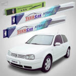 TeamCar Ștergătoare Volkswagen Golf 4 3 Uși 1997-2002 | Set Față și Spate Hibrid - TeamCar® (TC-VWG43U9702530475340H)