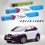 TeamCar Ștergătoare Seat Altea Freetrack 5P5 5P8 2007-2015 | Set Față și Spate Flat - TeamCar® (TC-ALTEAFT5P5650650330FU)