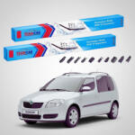 TeamCar Ștergătoare Skoda Roomster Praktik 5J7 2007-2013 | Set Față Flat - TeamCar® (TC-ROOMSTER5J7530530FU)