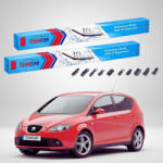 TeamCar Ștergătoare Seat Altea 5P1 2004-2015 | Set Față Flat - TeamCar® 5P0955425B (TC-ALTEA5P1650650FU)