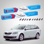 TeamCar Ștergătoare Skoda Octavia III Combi 5E5 2012-2020 | Set Față - TeamCar® (TC-OCTAVIA-III-COMBI-5E5-PB19-600-480-FU)