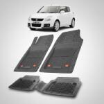 TeamCar® Covorase Suzuki Swift 3 Compatibile Hatchback 2004-2010 | Black (SUZ-3rdGen-HATCHBACK)
