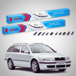 TeamCar Ștergătoare Skoda Octavia I Combi 1U5 1998-2010 | Set Față Flat - TeamCar® (TC-OCTAVIA-I-COMBI-1U5-530-480-FU)