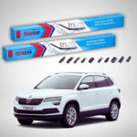 TeamCar Ștergătoare Skoda Karoq NU7 2017-prezent | Set Față Flat - TeamCar® (TC-KAROQ-NU7-650-450-FU)
