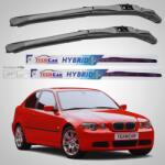 TeamCar Ștergătoare BMW Seria 3 E46 Compact (2000-2006) Hibrid | Set Față - TeamCar® (BMWE46CM0006HB575500)