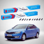 TeamCar Ștergătoare Skoda Rapid NH3 2012-2022 | Set Față Flat - TeamCar® (TC-RAPIDNH3600400FU)