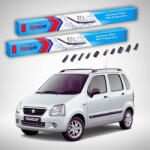 TeamCar Ștergătoare Suzuki Wagon R+ EM 1997-2000 | Set Față Flat Premium - TeamCar® (TC-SUZWRPEM9700500450FP)