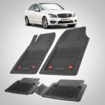 TeamCar® Covorase Mercedes-Benz C-Class Compatibile W204 Sedan 2007-2014 | Black (SKU-MERCEDESBENZCCLASSW204SEDAN-09297399)