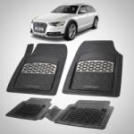 TeamCar Covorase Audi A6 C7 Allroad Compatibile 2012-2018 | Silver (SKUAUDIA6C7ALLROAD2d68cb93)
