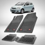 TeamCar® Covorase Toyota Yaris XP10 Hatchback Compatibile 2003-2005 | Black (SkQuToyQW)