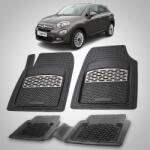 TeamCar Covorase Fiat 500X Compatibile 2014-2018 | Silver (FIAfrT3x002a)