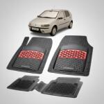 TeamCar® Covorase Fiat Punto II Compatibile 199 1999-2010 | Red (PuntoIIAPF66k7H4S1)
