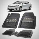TeamCar® Covorase Toyota Corolla E180 Sedan Compatibile 2016-2018 | Silver (SKUTOYCOR4x3)