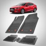 TeamCar® Covorase Mazda 3 BN Facelift Sedan Compatibile 2016-2019 | Black (TCMZDA35PCS)
