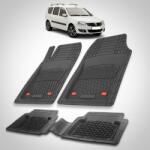 TeamCar Covorase Tip Tavita Compatibile Dacia Logan MCV 2008-2012 , Negru (SK4S4Zl3xx38JH59)
