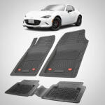TeamCar Covorașe Mazda MX-5 ND RF (Targa) 2016-2023 | Black Edition - TeamCar® (TCMAdZDAMX5NDRF)