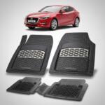 TeamCar® Covorase Mazda 3 BN Facelift Hatchback 5 Usi Compatibile 2016-2019 | Silver (TCMZDA53PCS)
