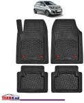 TeamCar Covorase Auto TeamCar® Tip Tavita Compatibile Kia Picanto Generatia II (2011-2017) Negru Material Rezistent (SKU-KIA-0017)