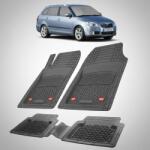 TeamCar® Covorașe Skoda Fabia II Combi 2007-2014 | Black Edition - TeamCar® (SKO-II-COMBI-67d)
