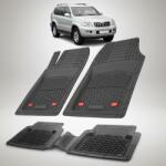 TeamCar Covorase Auto Tip Tavita Compatibile Toyota Land Cruiser J120 (2002-2009) Negru (SKU-LANDCRUISE-20022009ku)