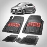 TeamCar® Covorase Suzuki Swift 5 Compatibile Hatchback 2017-prezent | Red (SUZ5thGenHATCHBACK)