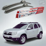 TeamCar Ștergătoare Dacia Duster I (2010-2014) Flat | Set Față 4x2 - TeamCar® (1-TC-DUST1-550-500)