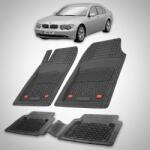 TeamCar® Covorase BMW Seria 7 Compatibile E65/E66 2001-2008 | Black (BMW-7-E65E66-2001)