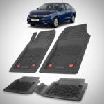 TeamCar® Covorase Tip Tavita Compatibile Dacia Logan III 2023-2026 , Negru (SK5SL77HH5JH59)