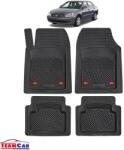 TeamCar Covorase Auto TeamCar® Tip Tavita Compatibile Kia Optima Generatia II (2005-2010) Negru Material Rezistent (SKU-KIA-0030)