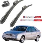 TeamCar Ștergătoare Citroen Xsara (1997-2006) Flat | Set Față - TeamCar® (57-F5h6RRQ113W)