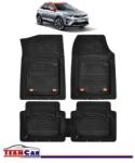 TeamCar® Covorase Auto TeamCar® Kia Stonic YB Crossover (2017-prezent) - Negru - Cauciuc Rezistent Tip Tavita (KIA-8616CE29)