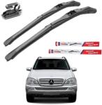 TeamCar Stergatoare Mercedes-Benz ML W163 (1997-2005) TeamCar® Hybrid - Set fata (69-F5h6RRQ113W)