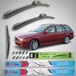 TeamCar Ștergătoare TeamCar® BMW Seria 5 E39 Touring (1995-2003) - Set Complet (TC-BMW-E39v-650-550)