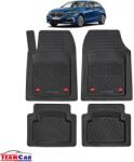 TeamCar Covorase Auto TeamCar® Tip Tavita Compatibile BMW Seria 1 F40 (2019-prezent) Negru Material Rezistent (BMW-1-F40-2019)