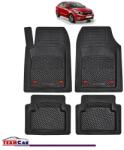 TeamCar® Covorase Auto TeamCar® Tip Tavita Compatibile Kia Rio Generatia III (2011-2017) Negru Material Rezistent (SKU-KIA-0003)