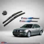 TeamCar Ștergătoare BMW Seria 3 E46 (1998-2006) Hibrid | Set Față - 61619071613 TeamCar® (1-TC-BMW-E46-550-500)