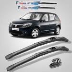 TeamCar Ștergătoare Dacia Sandero I (2008-2012) TeamCar® - Set față Hybrid (TC-SANDQW500-500)