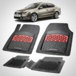 TeamCar® Covorase Volkswagen Passat B7 Sedan Compatibile 2010-2014 | Red (2-SKU-VOLKSWAGENPASSATB7SEDAN-db8ec5a2)
