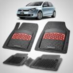 TeamCar Covorase Volkswagen Golf 6 Hatchback Compatibile 2008-2012 | Red (1-VW-VI-HATCHBACK)