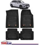 TeamCar Covorase Auto TeamCar® Tip Tavita Compatibile Mercedes-Benz GLC X254 (2022-prezent) Negru, Material Rezistent (973E6B558D)